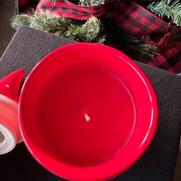 Joy candle by Rae Dunn with gnome, topper, and gorgeous glossy sugar cookie scnt - Picture 2 of 2